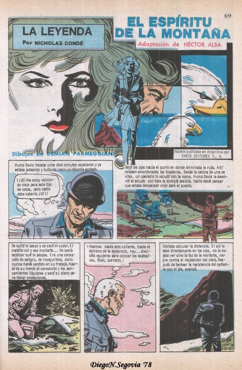 Portada ampliada de EL ESPÍRITU DE LA MONTAÑA