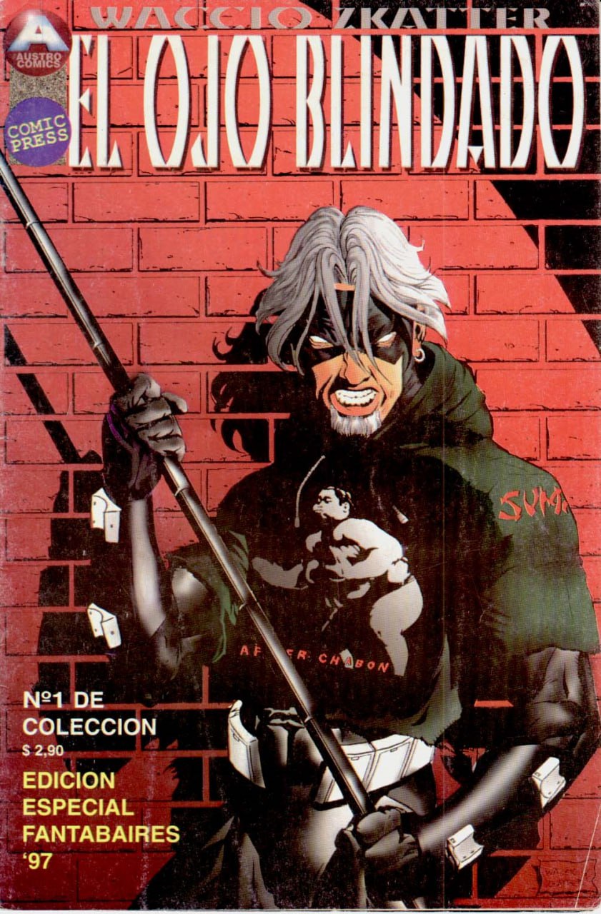 Portada ampliada de EL OJO BLINDADO