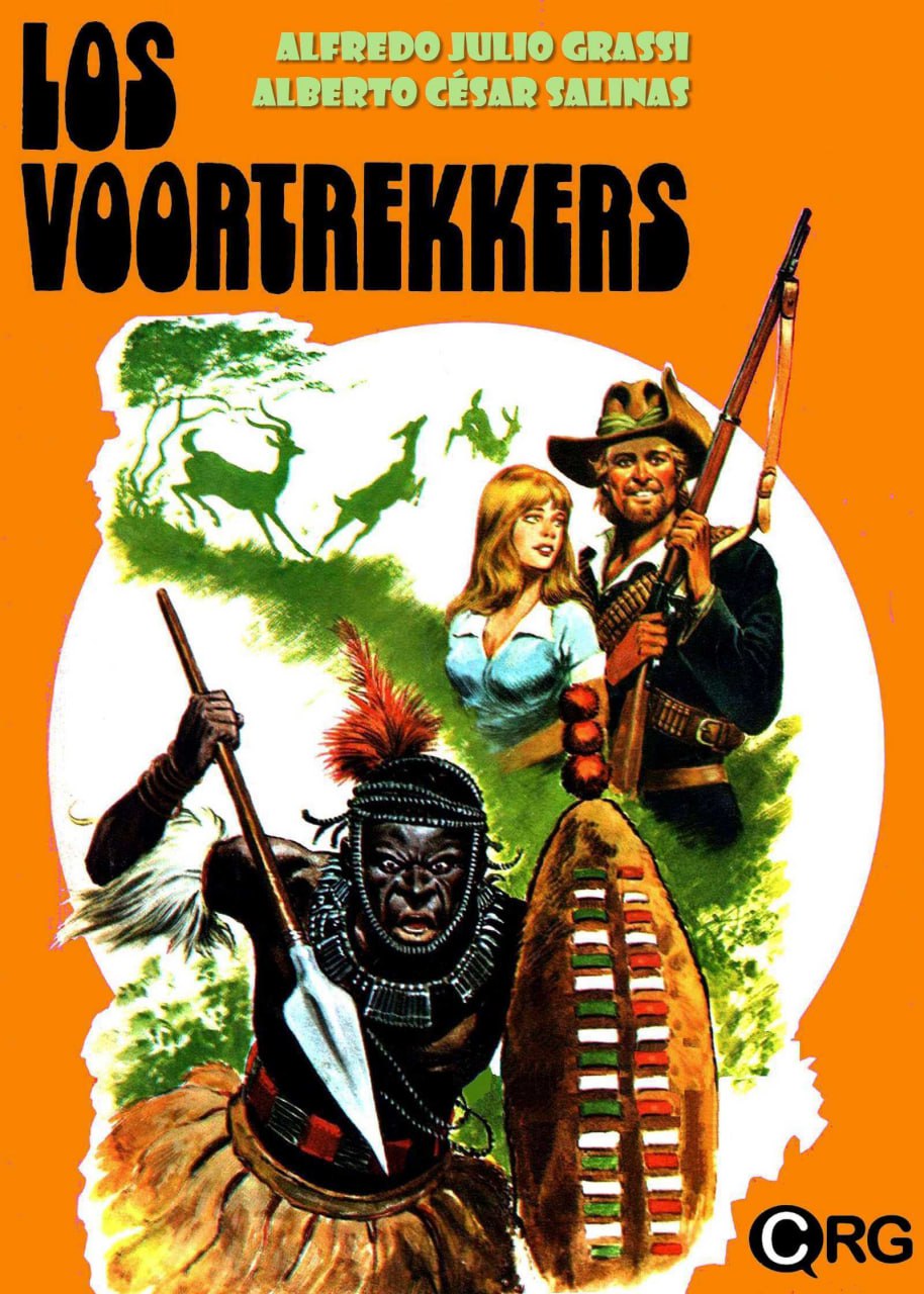 Portada ampliada de LOS VOORTREKKERS