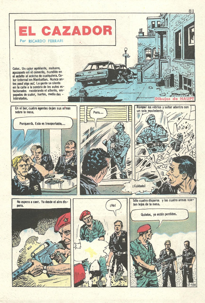 Portada ampliada de EL CAZADOR