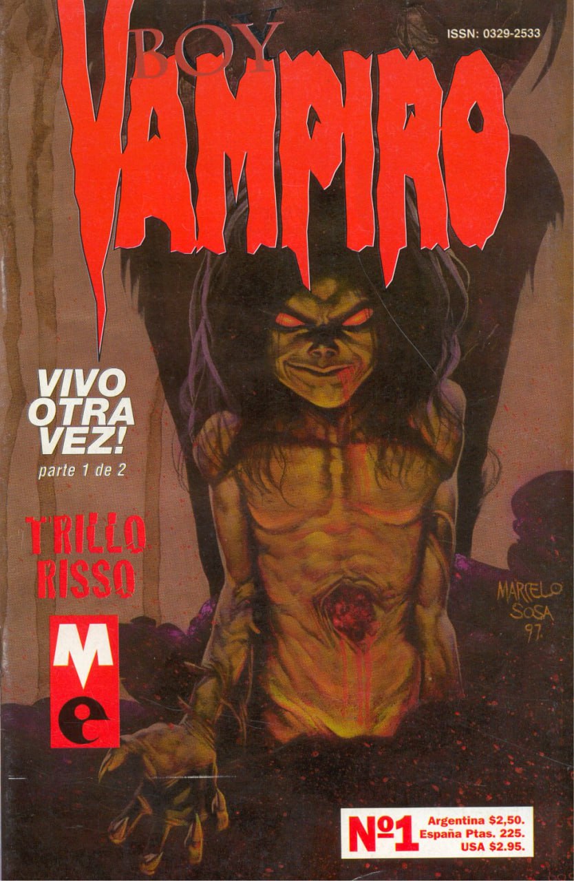 Portada ampliada de VAMPIRO