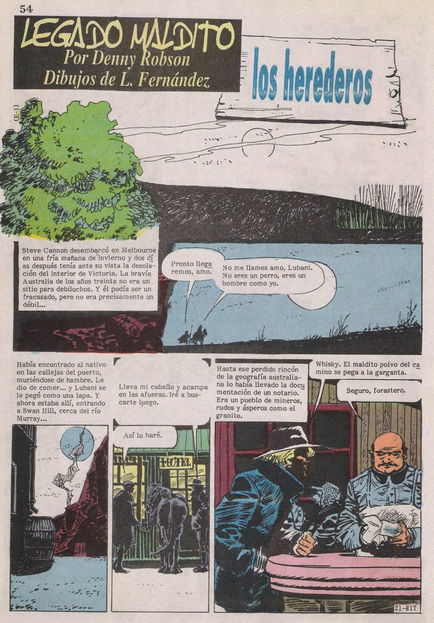 Portada ampliada de LEGADO MALDITO