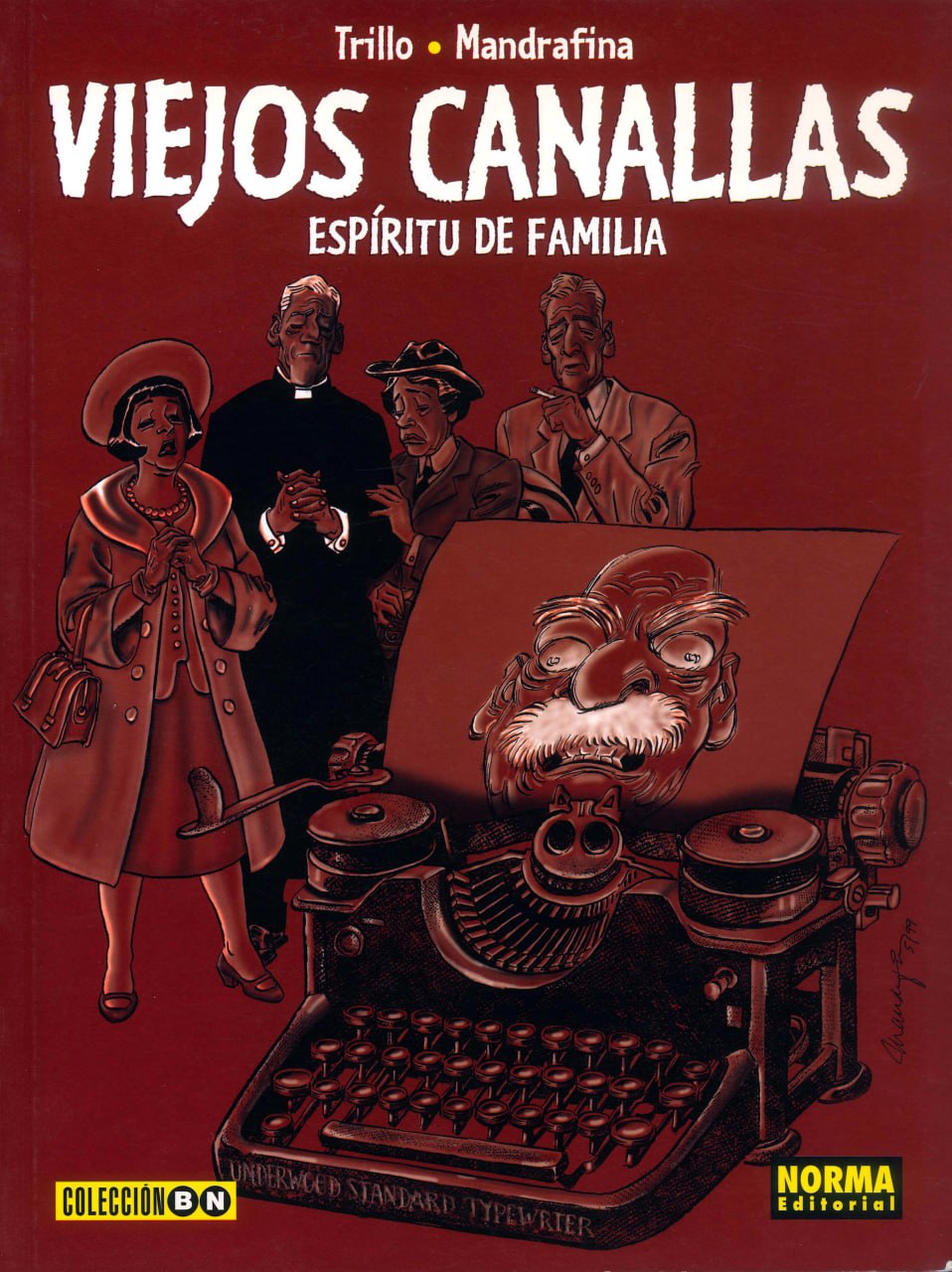 Portada ampliada de VIEJOS CANALLAS