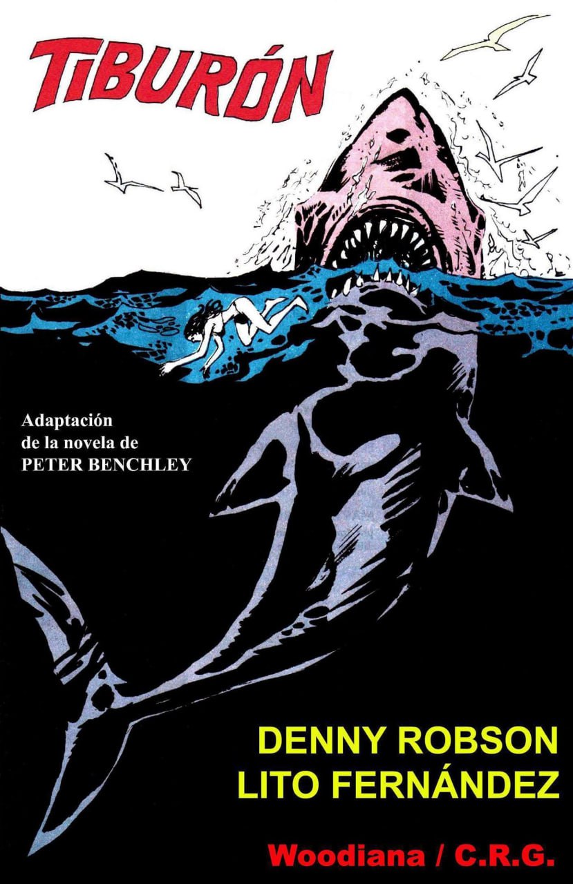 Portada ampliada de Tiburón