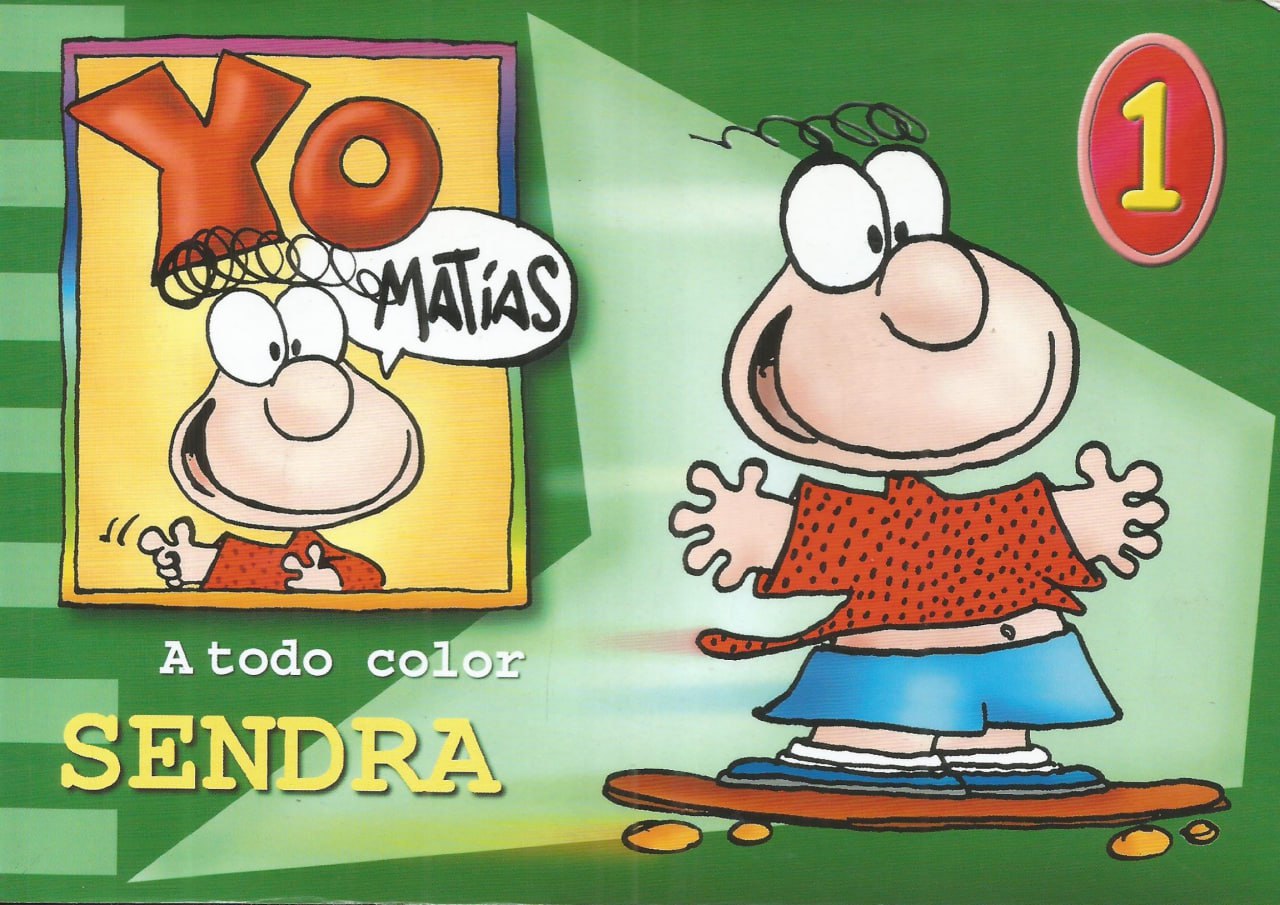 Portada ampliada de Yo, Matías