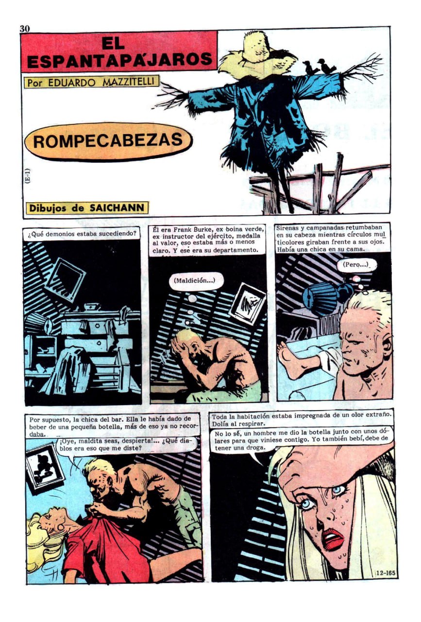 Portada ampliada de EL ESPANTAPAJAROS