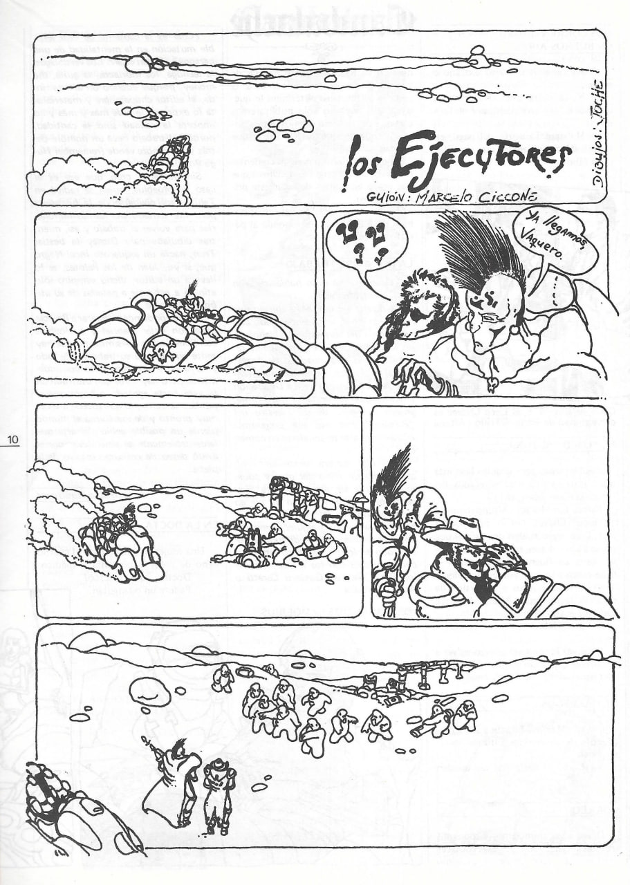 Portada ampliada de los Ejecutores