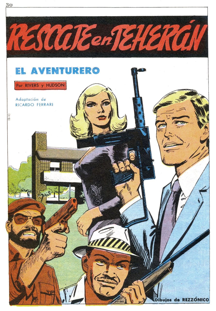 Portada ampliada de Rescate en Teherán
