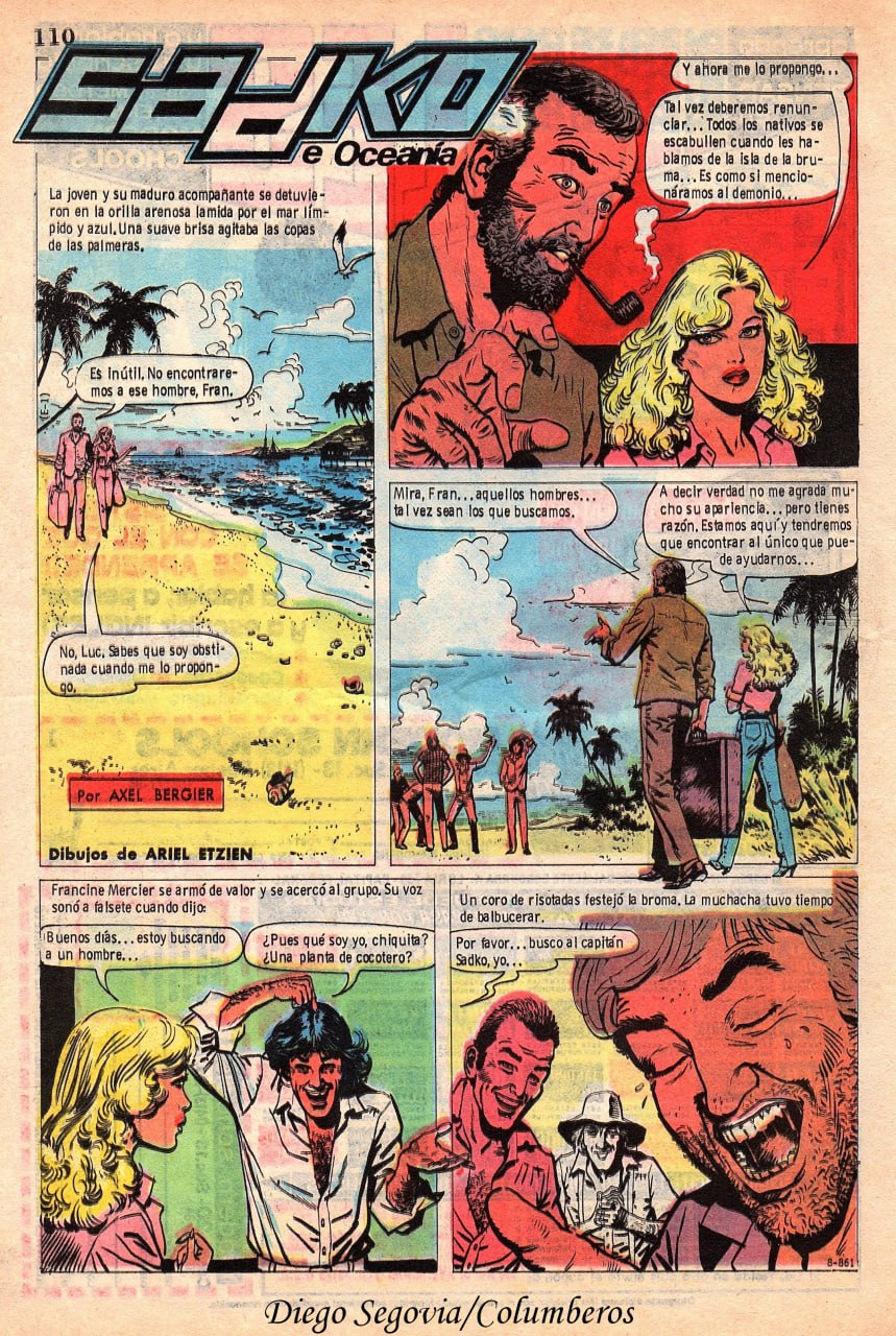 Portada ampliada de SADKO e Oceane