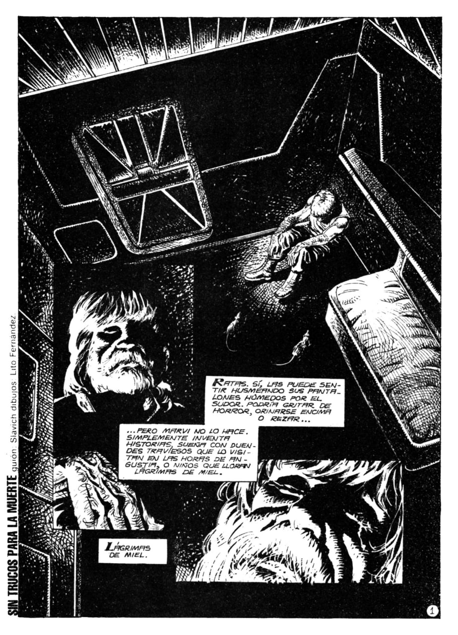 Portada ampliada de Sin Trucos Para La Muerte (Walter Slavich - Lito Fernández) (1990)