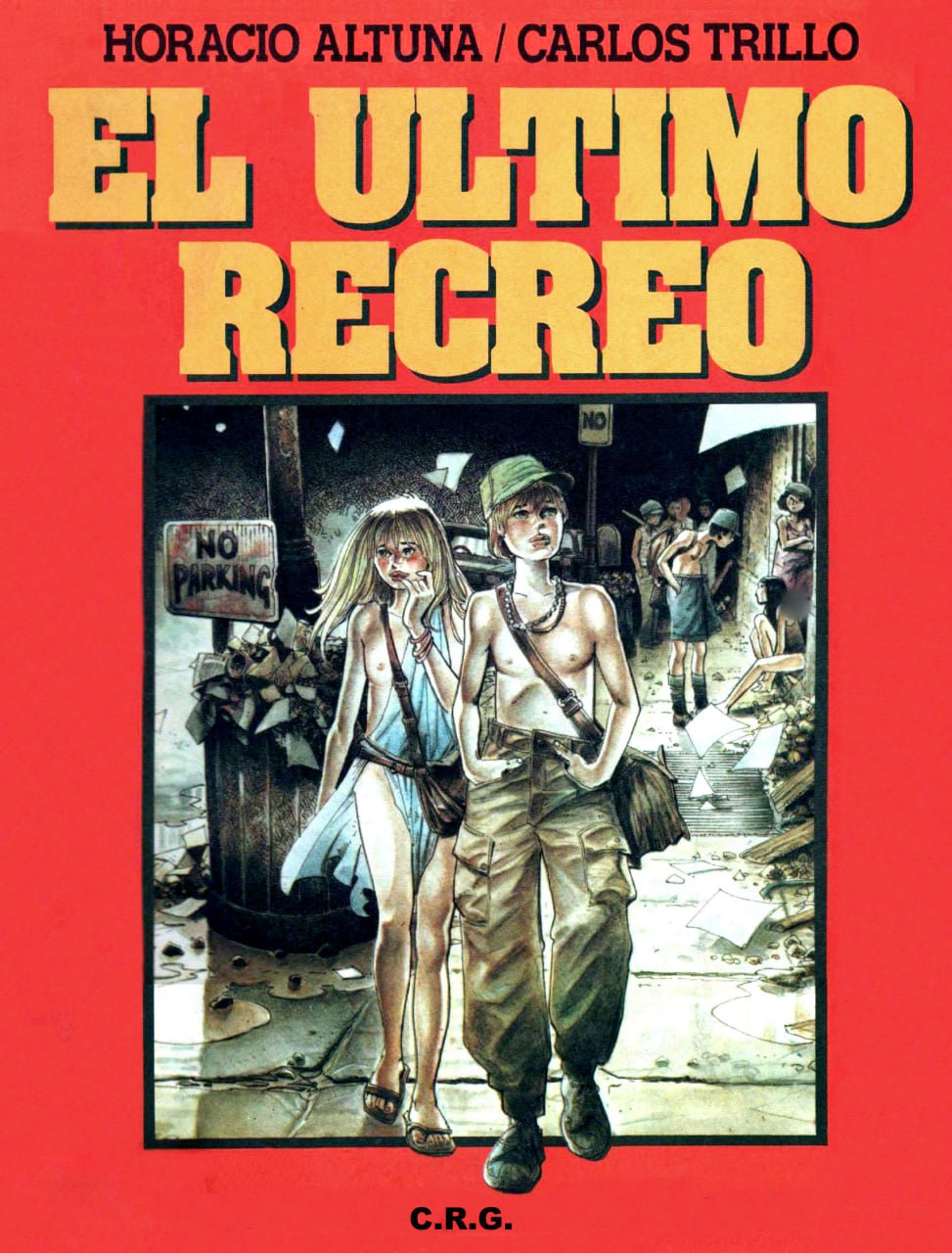 Portada ampliada de EL ULTIMO RECREO