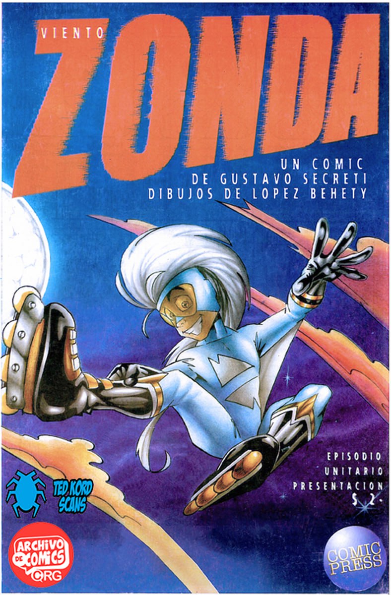 Portada ampliada de ZONDA