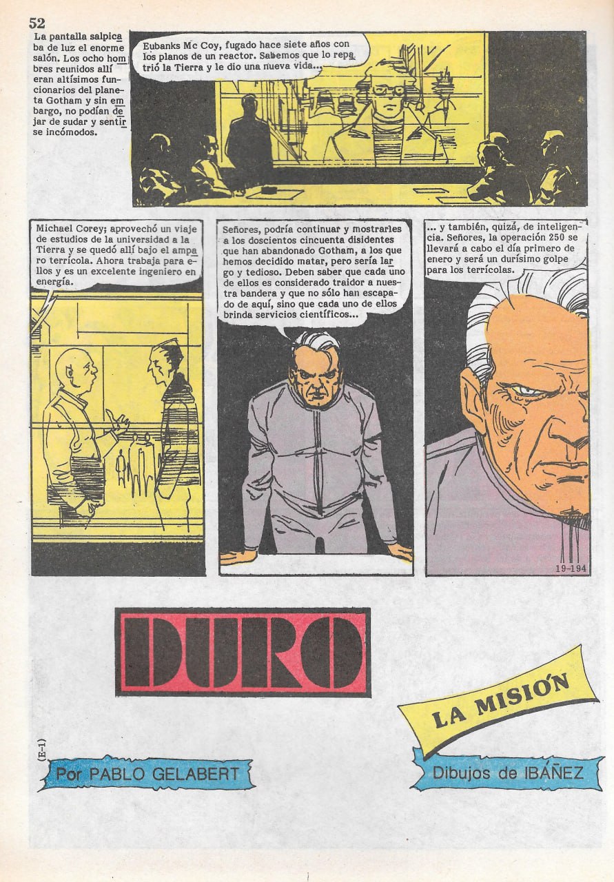 Portada ampliada de Duro