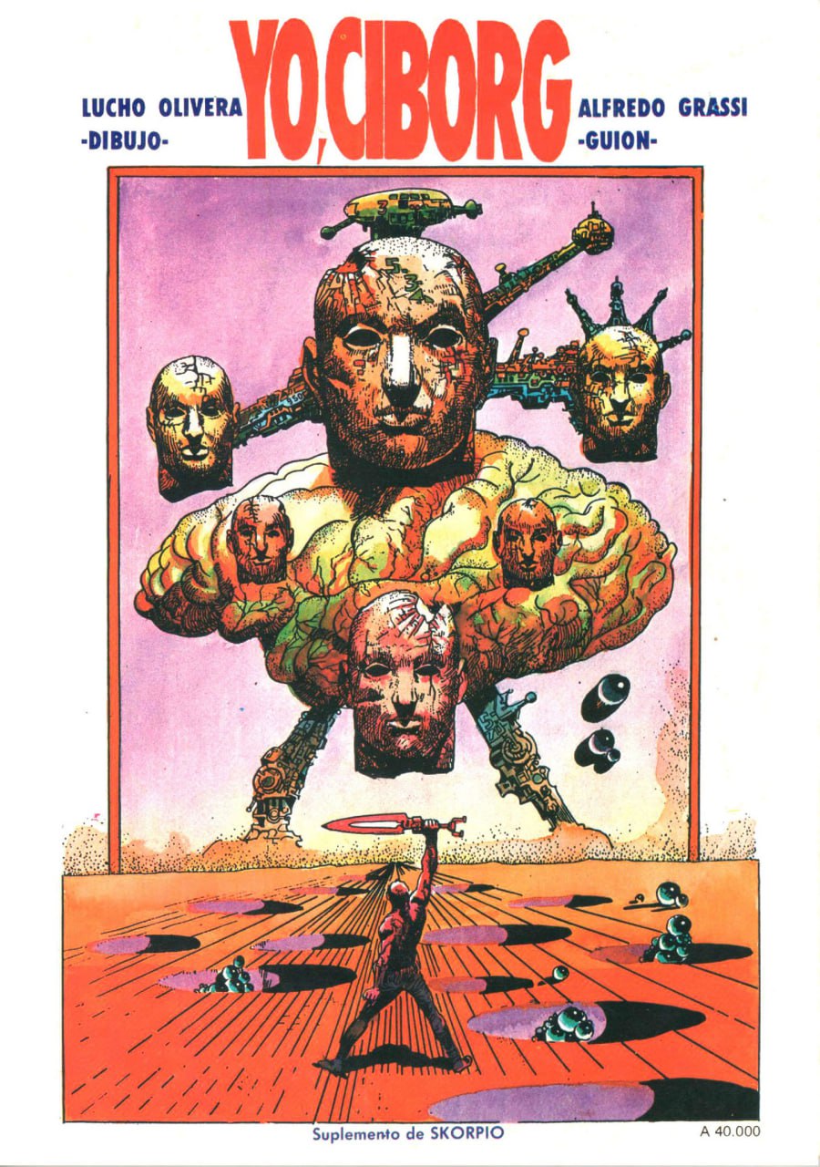 Portada ampliada de Yo, Cyborg