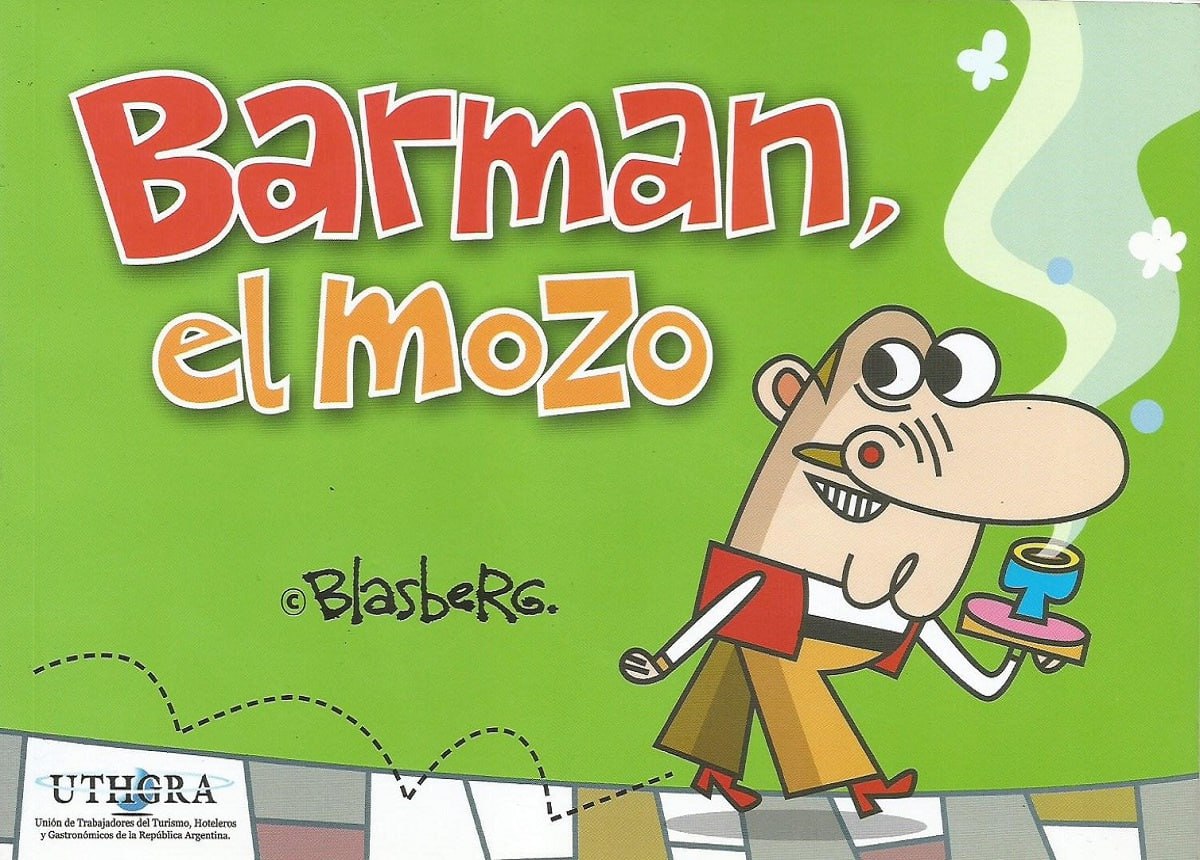 Portada ampliada de Barman, el Mozo