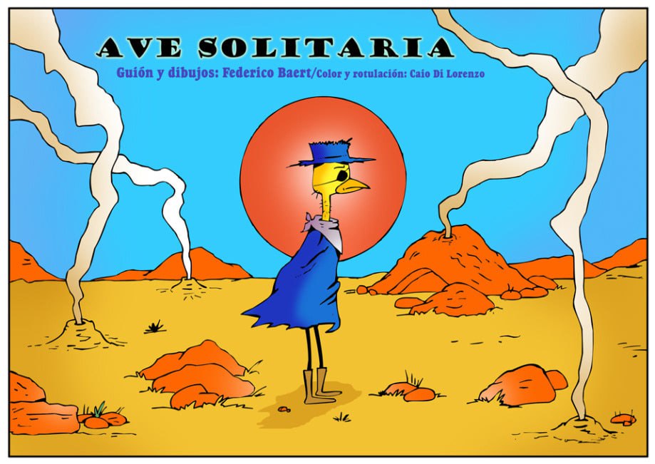 Portada ampliada de AVE SOLITARIA