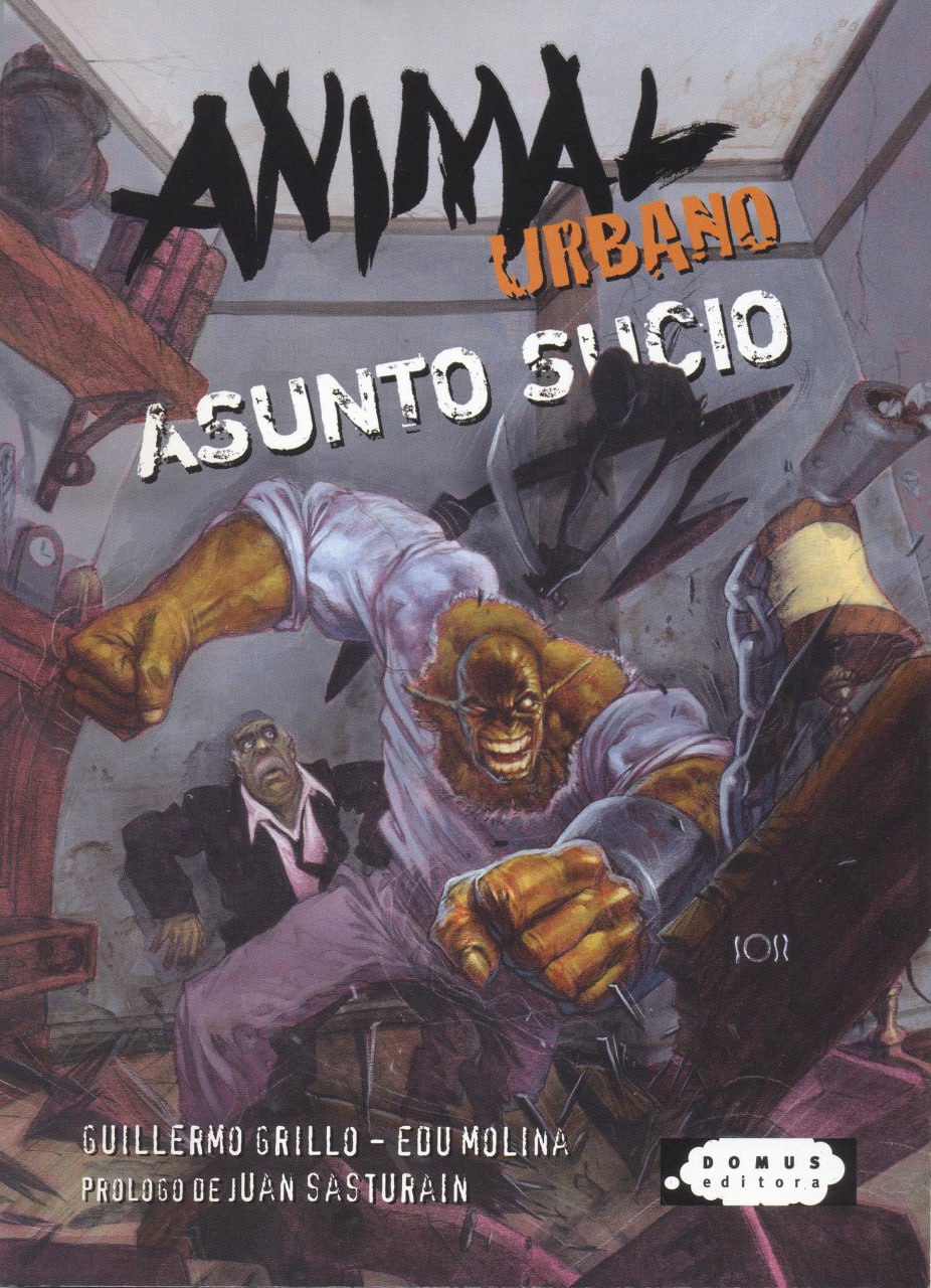 Portada ampliada de ANIMAL URBANO ASUNTO SUCIO