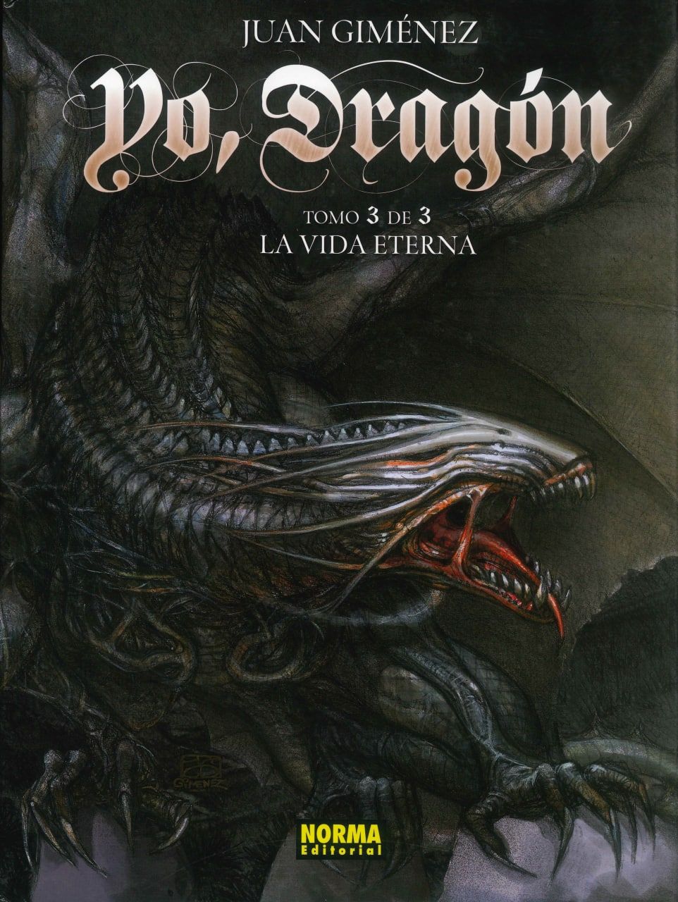 Portada ampliada de Yo, Dragón