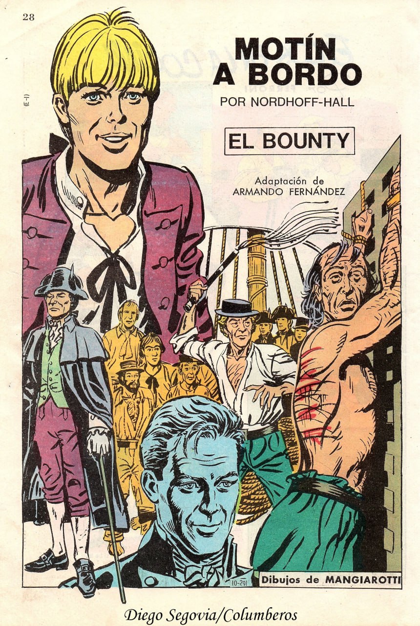 Portada ampliada de MOTÍN A BORDO EL BOUNTY