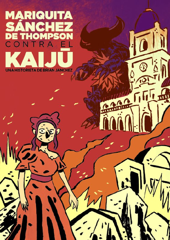 Portada ampliada de MARIQUITA SÁNCHEZ DE THOMPSON CONTRA EL KAIJŪ