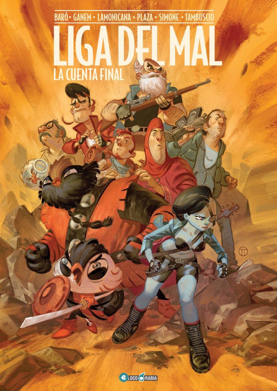 Portada ampliada de LIGA DEL MAL