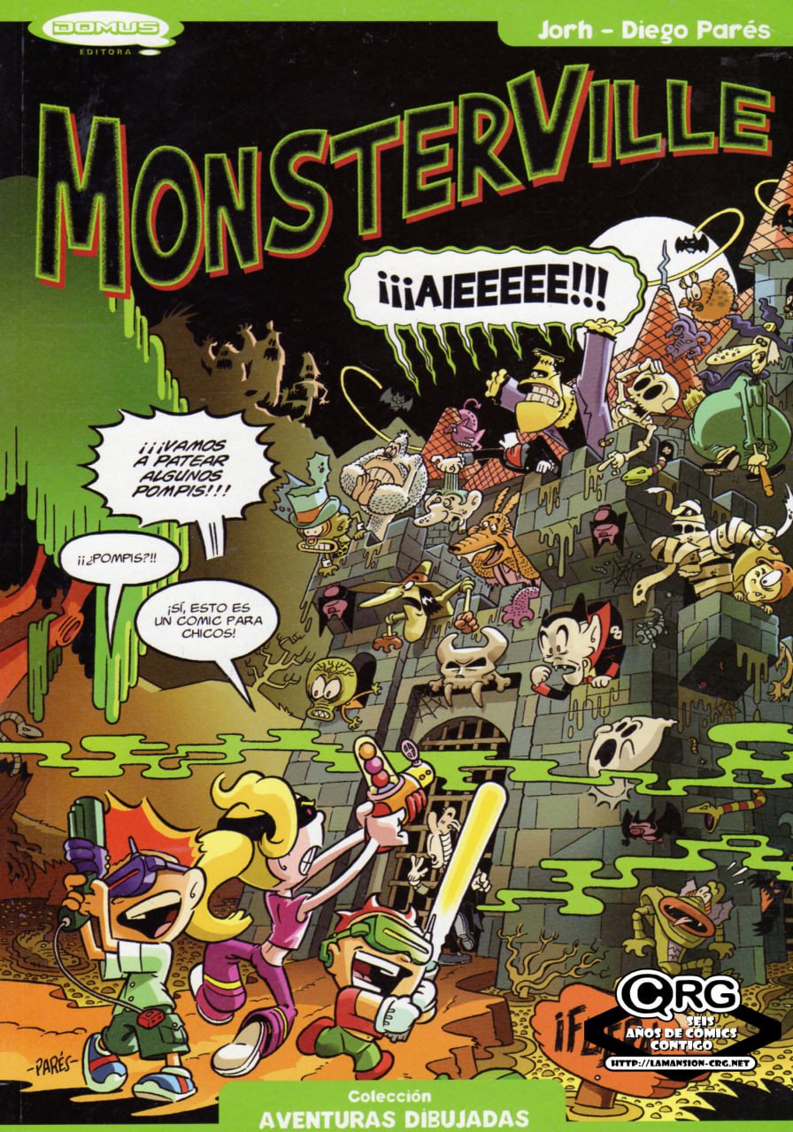Portada ampliada de MONSTERVILLE