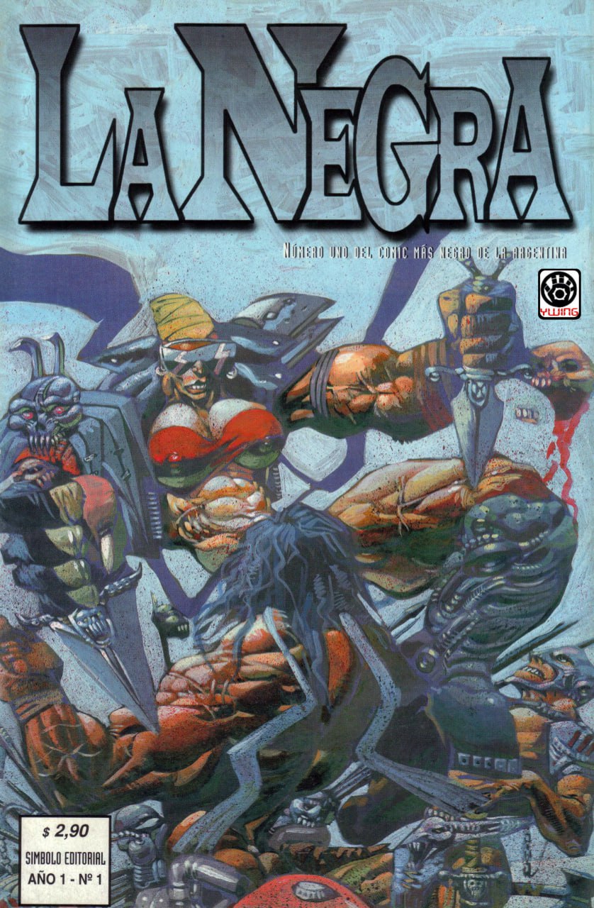Portada ampliada de La Negra
