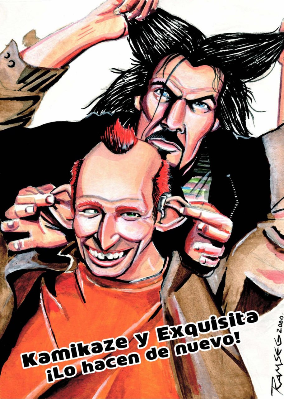 Portada ampliada de Kamikaze y Exquisita ¡Lo hacen de nuevo!