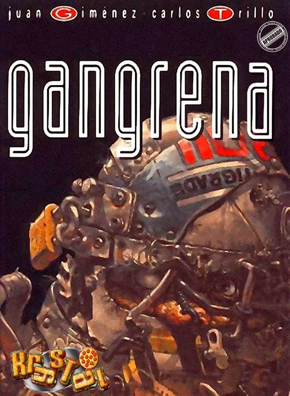 Portada ampliada de gangrena