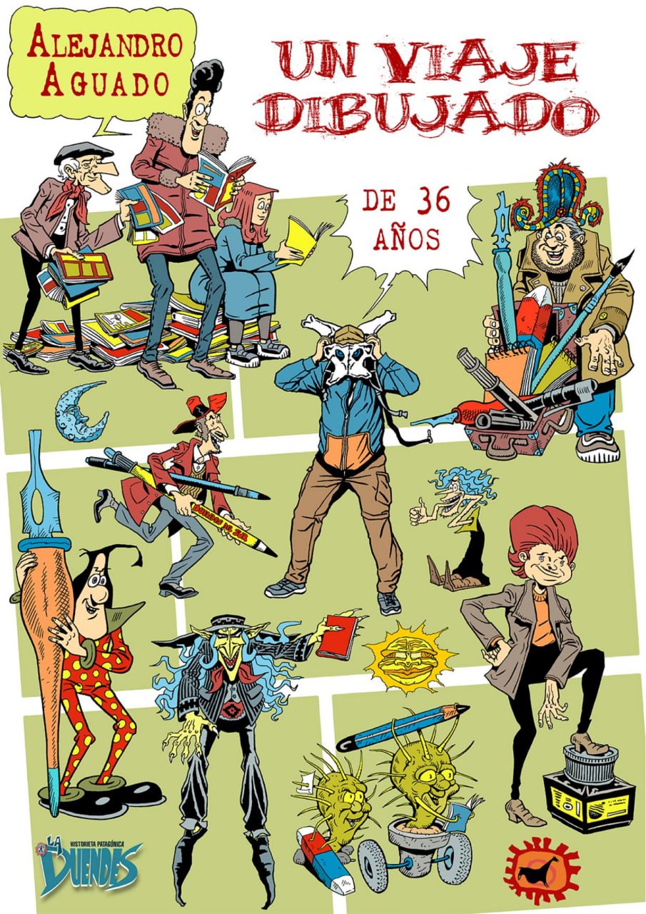 Portada ampliada de UN VIAJE DIBUJADO