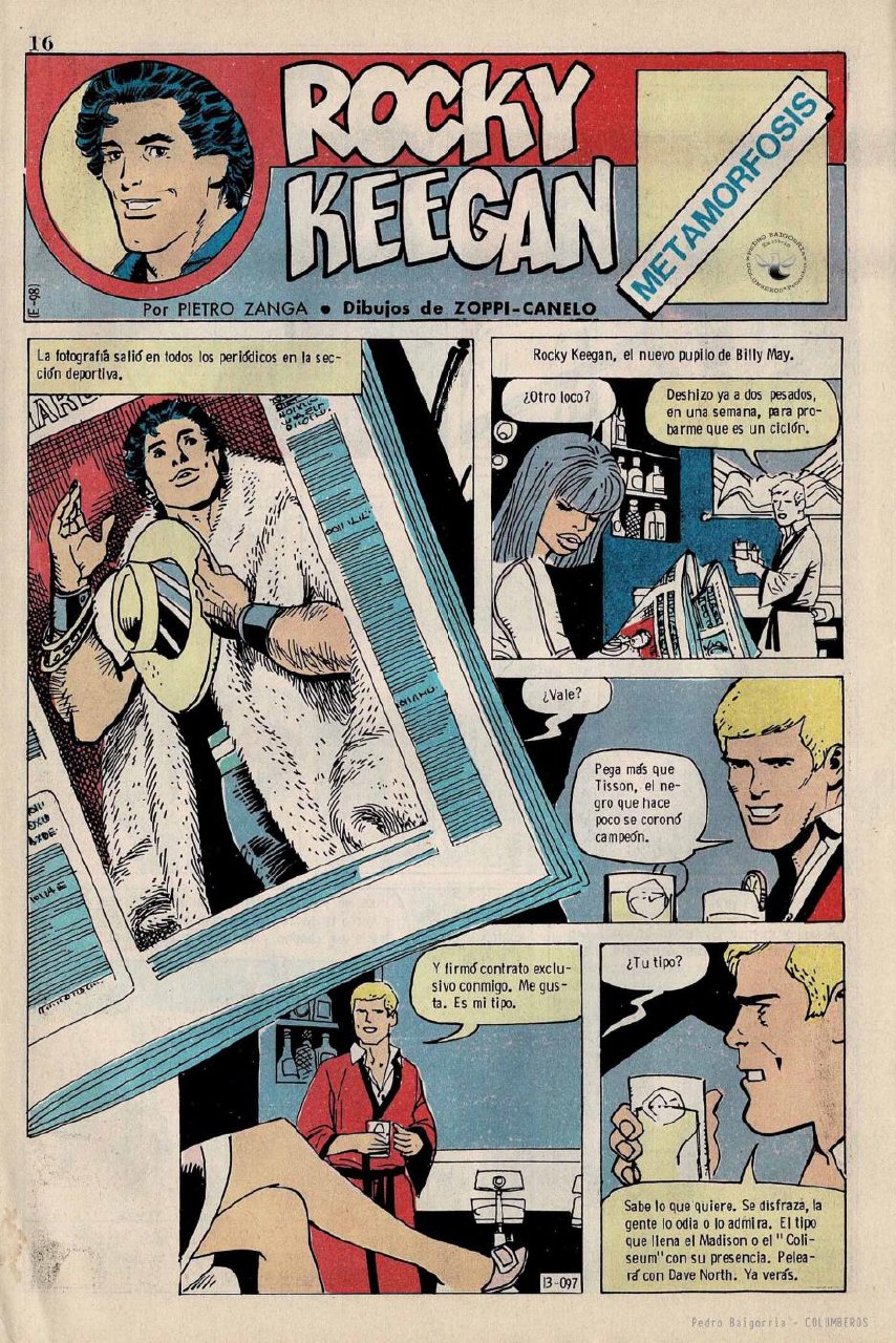Portada ampliada de ROCKY KEEGAN