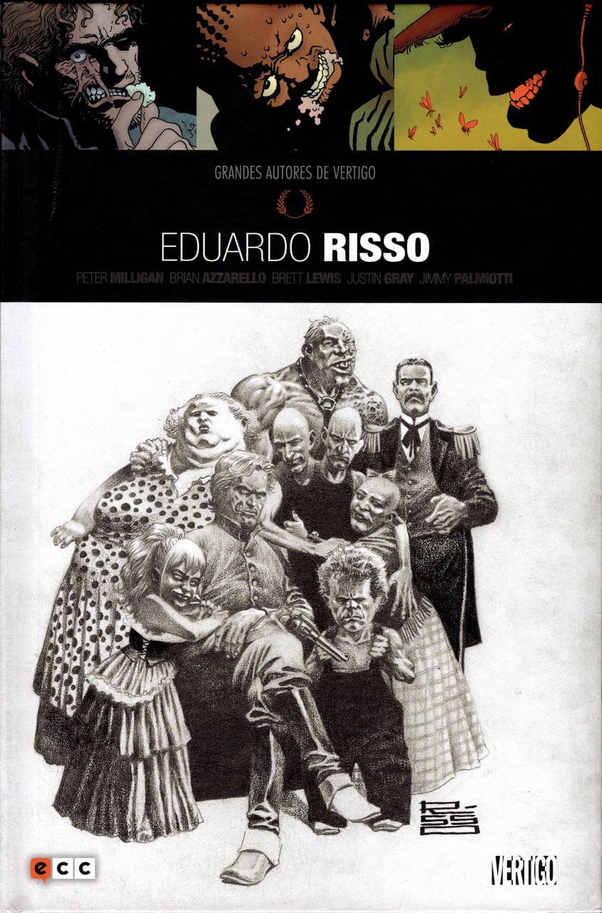 Portada ampliada de GRANDES AUTORES DE VERTIGO