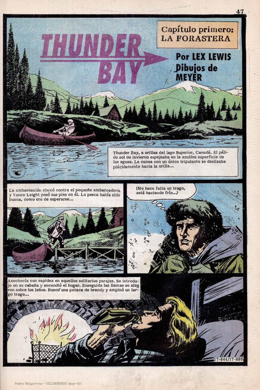 Portada ampliada de THUNDER BAY