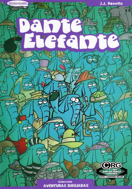 Portada ampliada de Dante Elefante