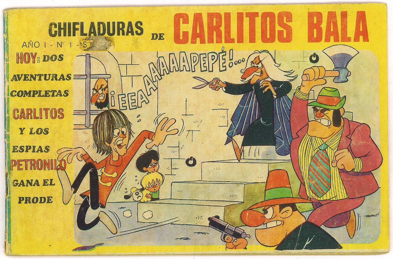 Portada ampliada de CHIFLADURAS DE CARLITOS BALA