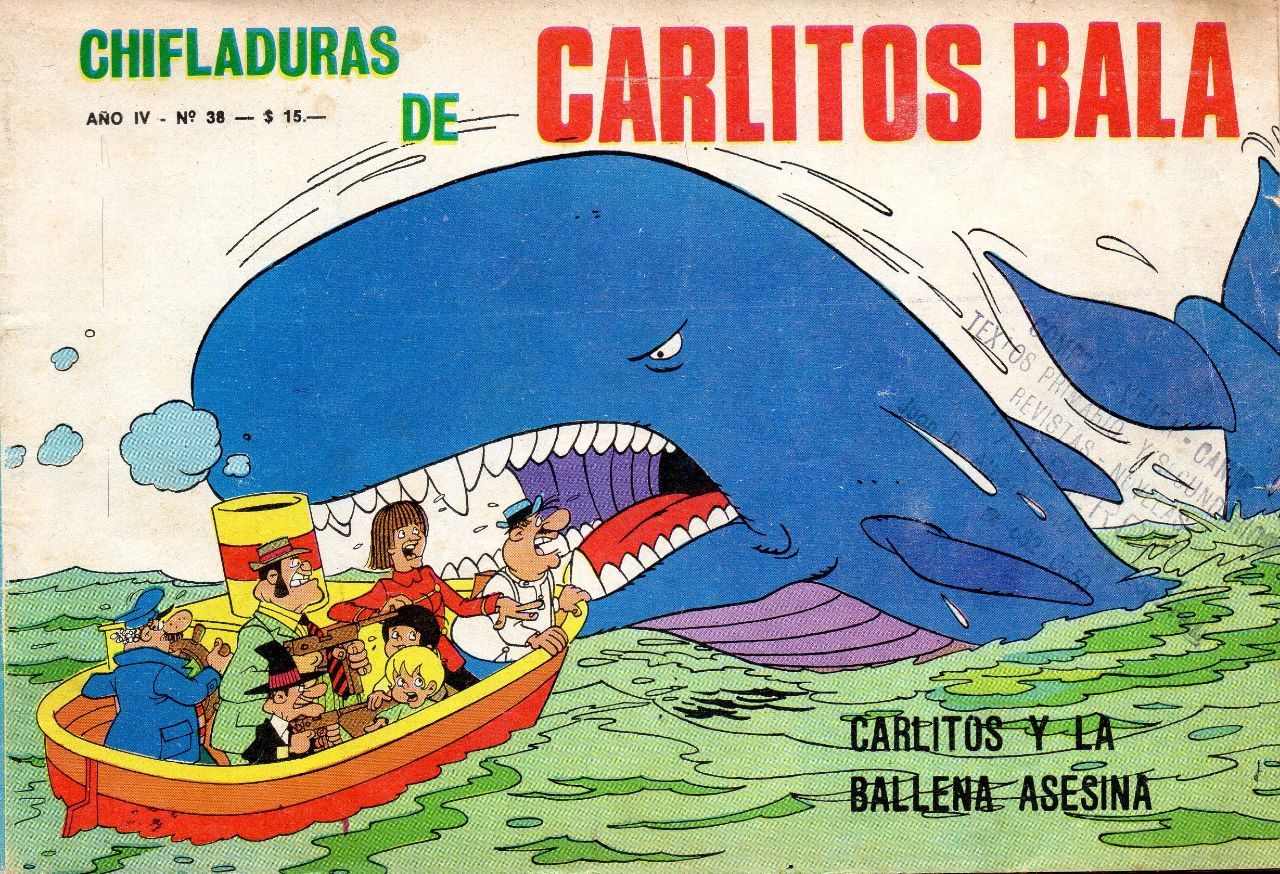 Portada ampliada de CHIFLADURAS DE CARLITOS BALA