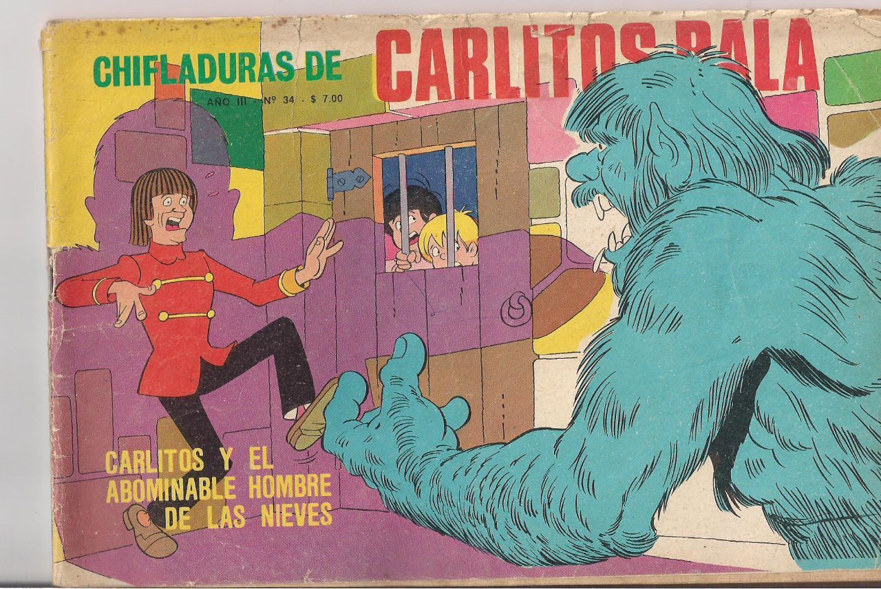 Portada ampliada de CHIFLADURAS DE CARLITOS BALA