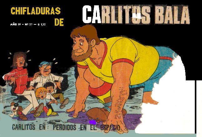 Portada ampliada de CHIFLADURAS DE CARLITOS BALA