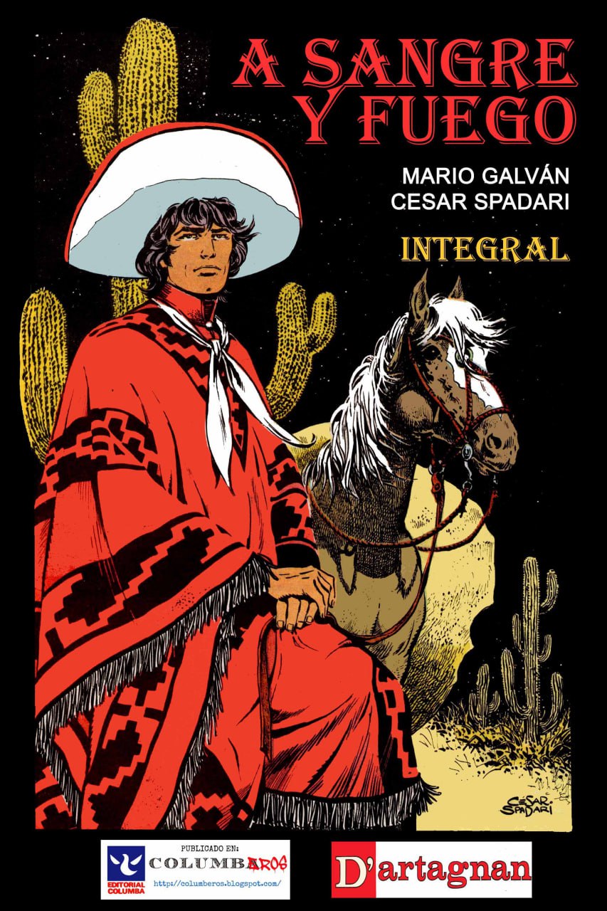 Portada ampliada de A SANGRE Y FUEGO