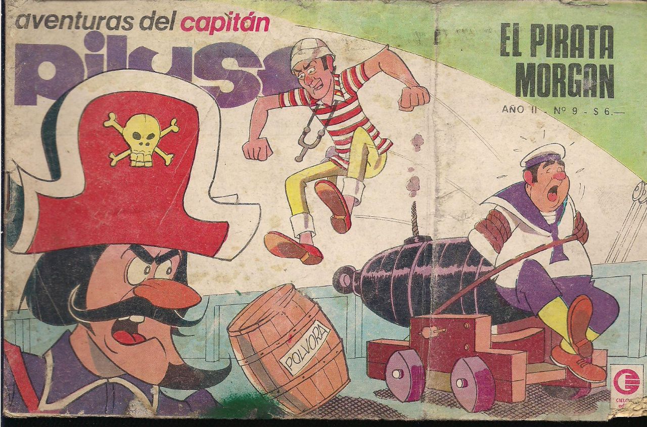 Portada ampliada de Aventuras del capitán Pilus