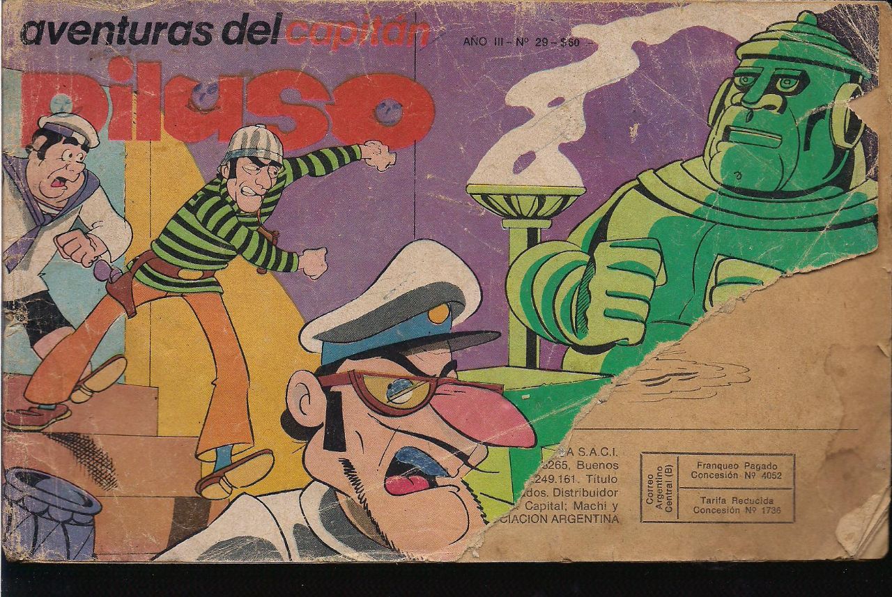 Portada ampliada de aventuras del Capitán Trueno