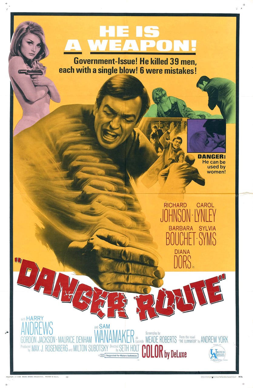 Portada ampliada de DANGER ROUTE