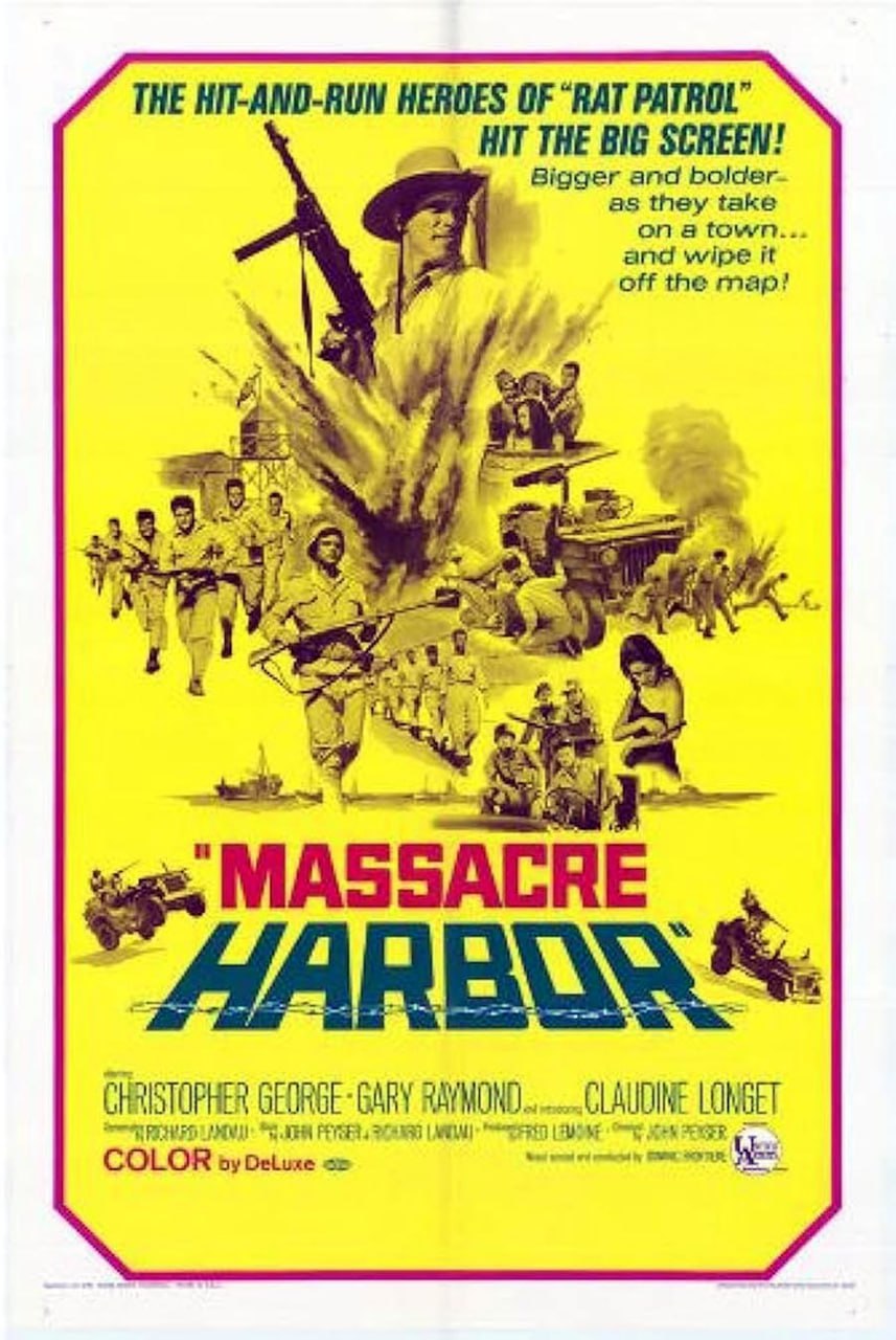 Portada ampliada de MASSACRE HARBOR