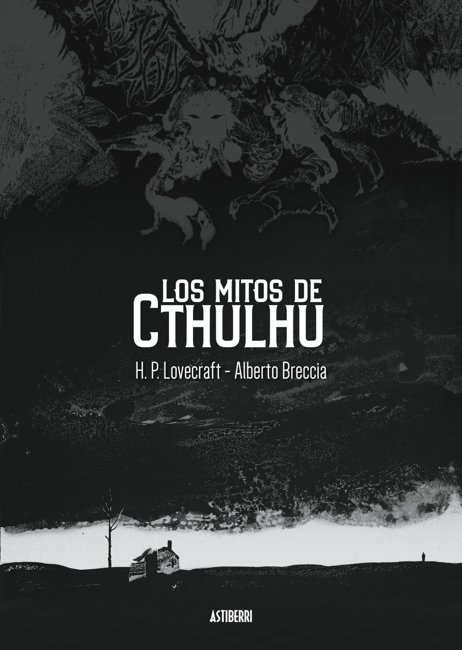 Portada ampliada de LOS MITOS DE CTHULHU
