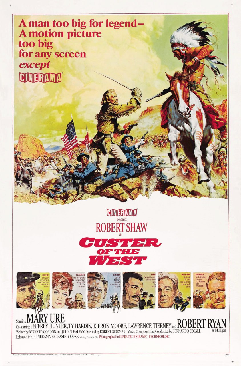 Portada ampliada de CUSTER OF THE WEST
