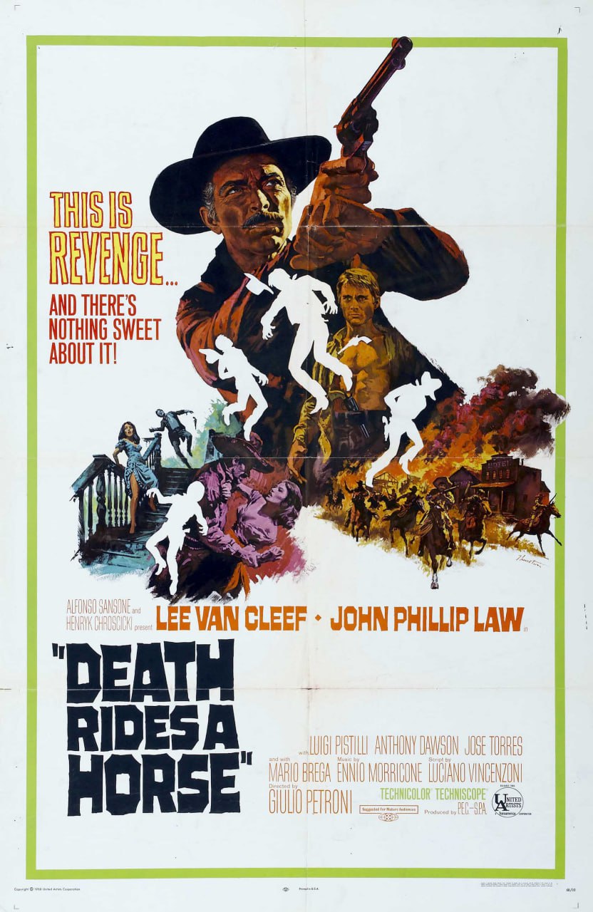 Portada ampliada de DEATH RIDES A HORSE