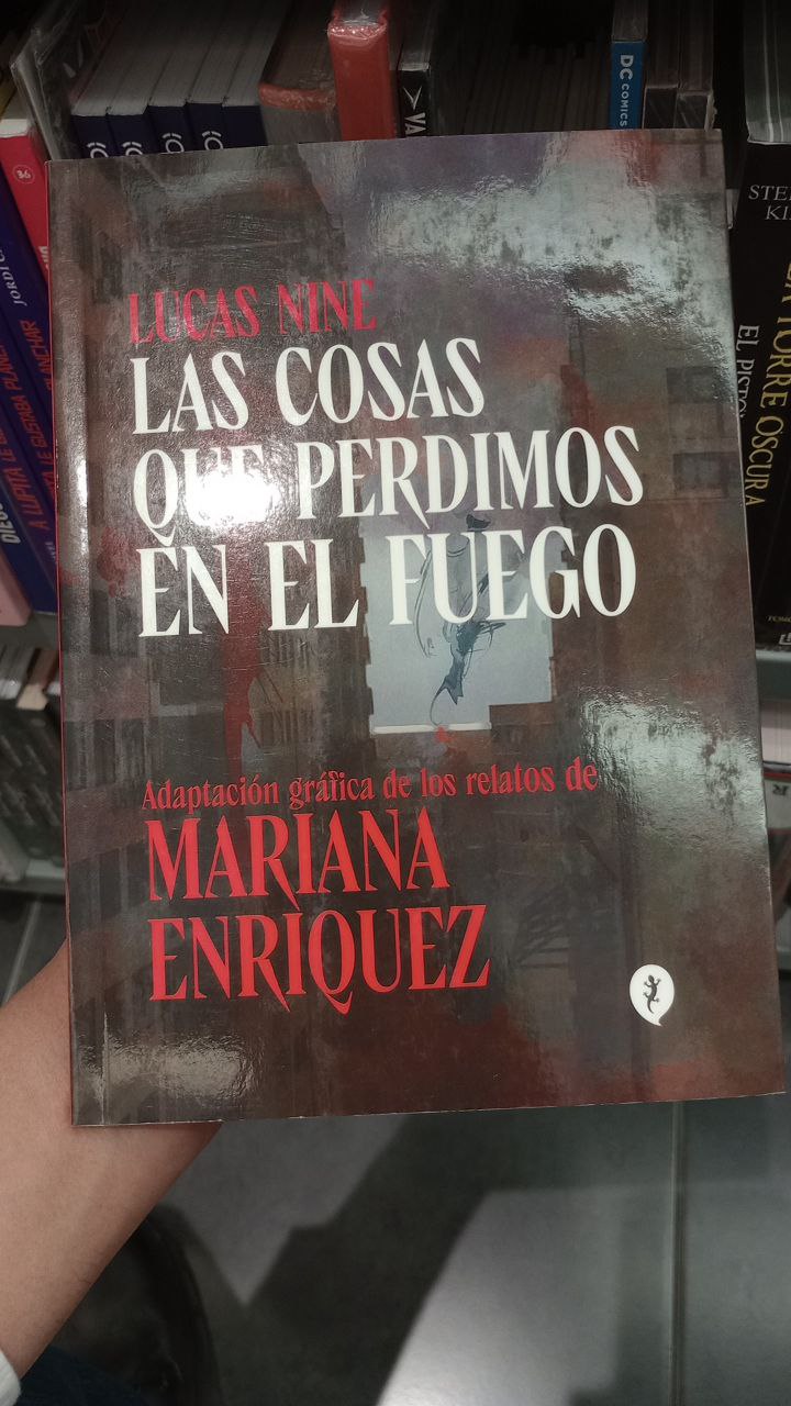 Portada ampliada de LAS COSAS QUE PERDIMOS EN EL FUEGO