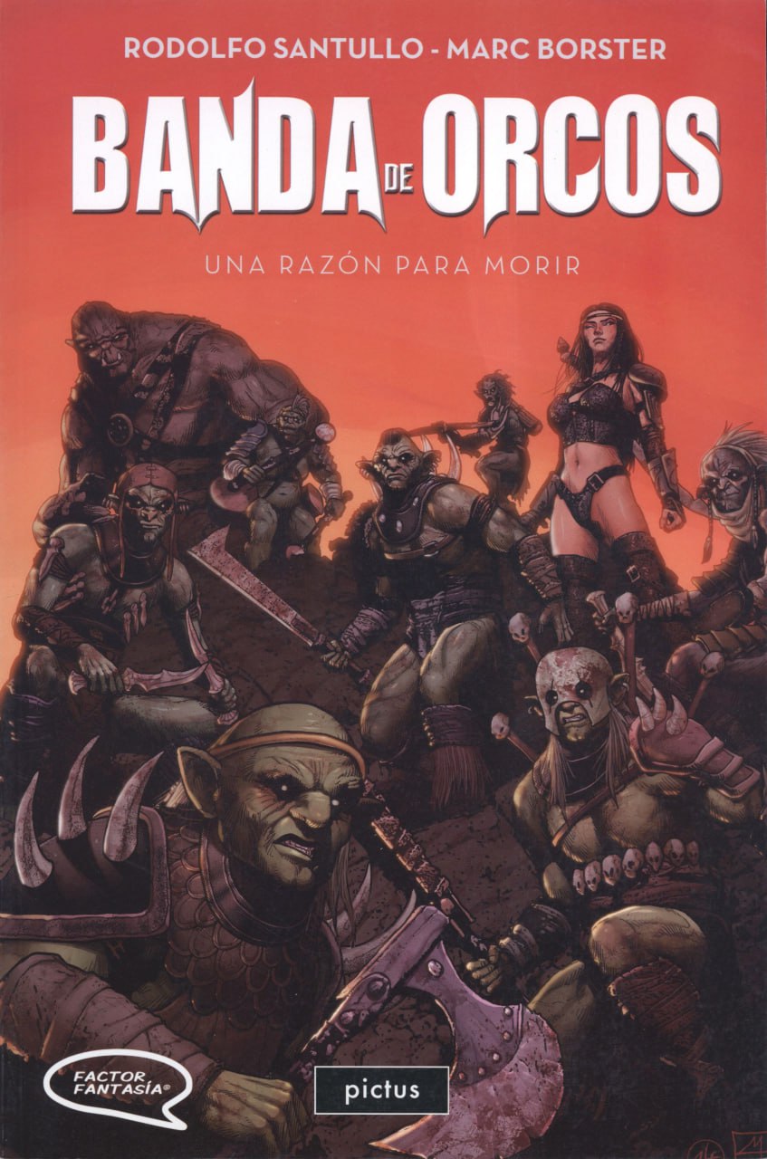 Portada ampliada de BANDA DE ORCOS