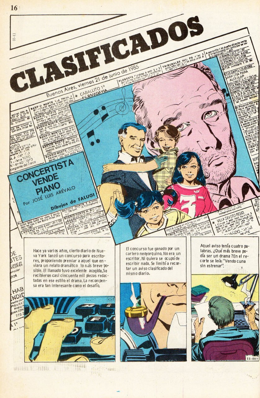 Portada ampliada de CLASIFICADOS