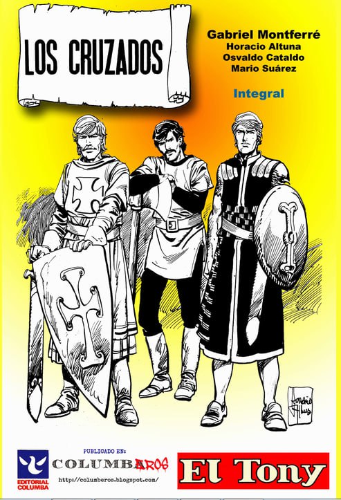 Portada ampliada de LOS CRUZADOS